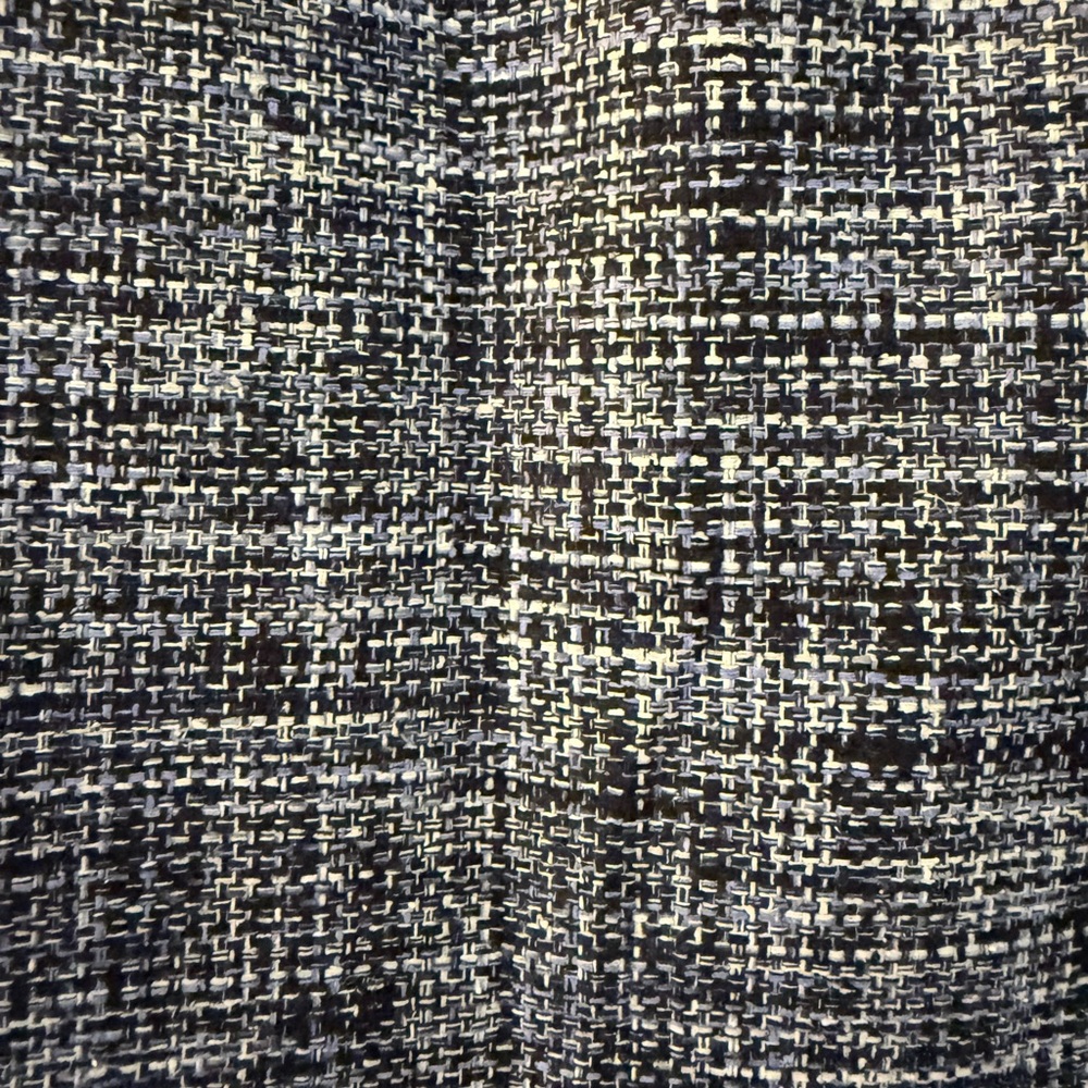 Liz Claiborne A-Line Tweed Skirt - Blue and White - Picture 5 of 7